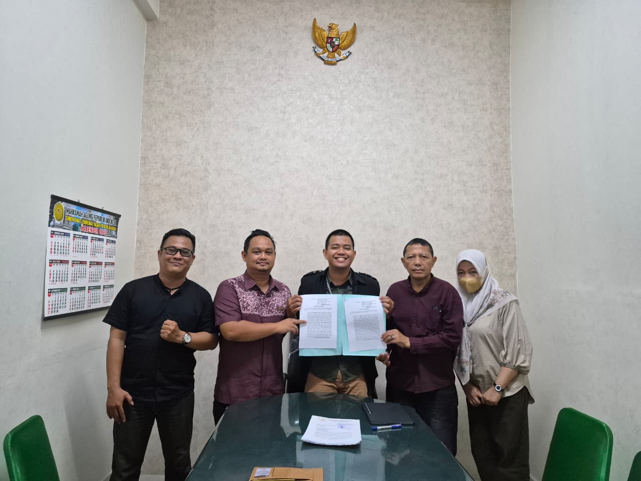Perkara No. 99/Pdt.G/2026/PN Pbr berhasil diselesaikan dengan Perdamaian