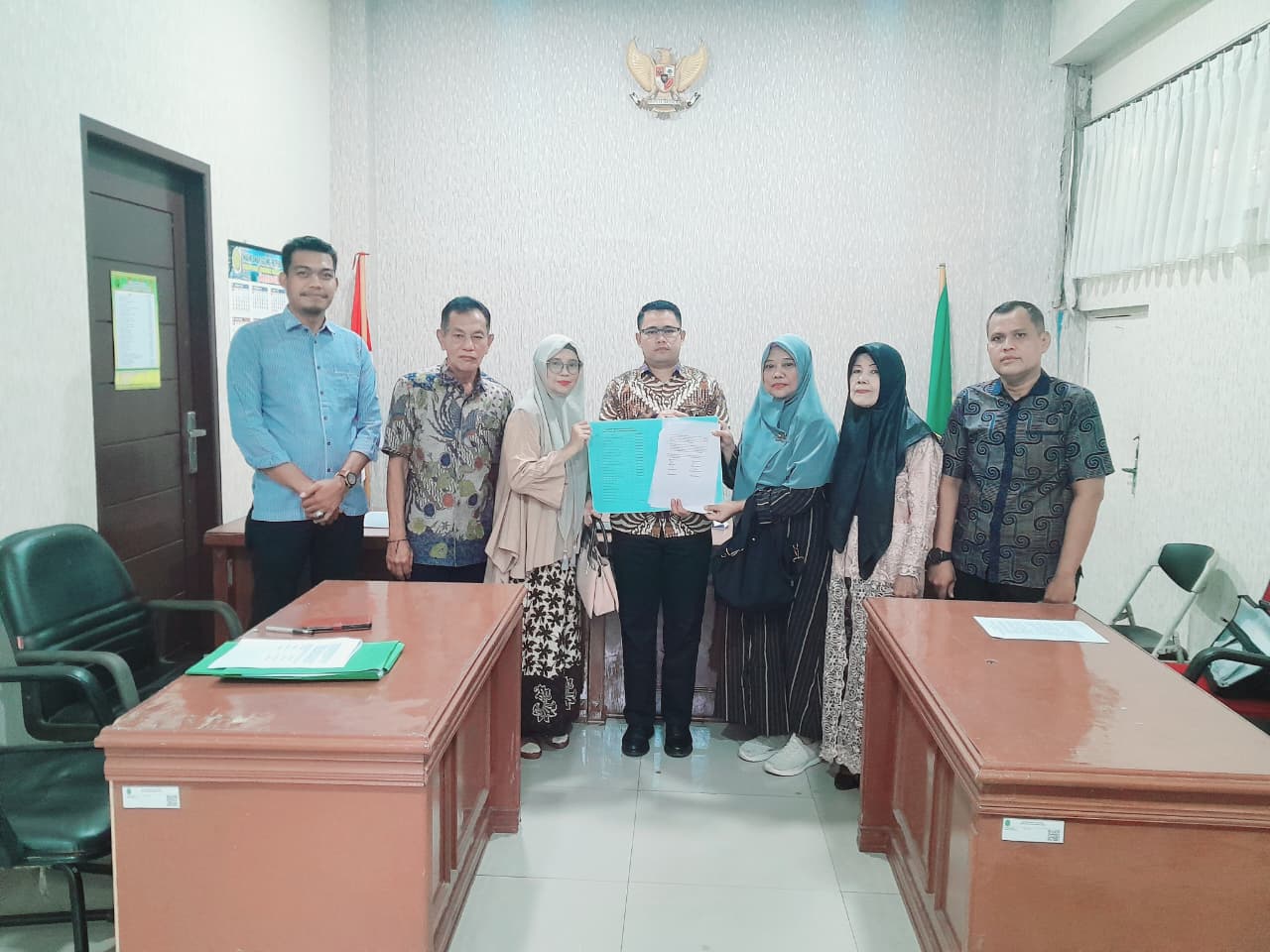 Perkara No. 197/Pdt.G/2026/PN Pbr berhasil diselesaikan dengan Perdamaian